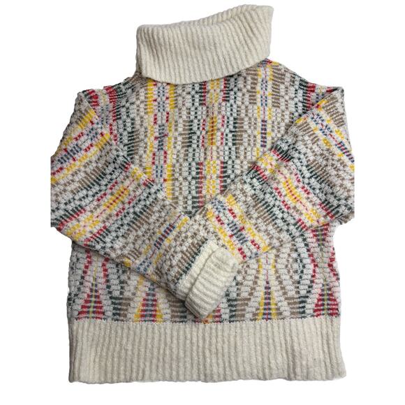 Anthropologie Sleeping On Snow Agnetha Chalet Jaquard Pullover Sweater Size Med - Picture 6 of 6